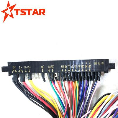 China Factory Price Wholesale Electronic Game Machine Accessory 28 Pin Jamma Wire Harness for sale