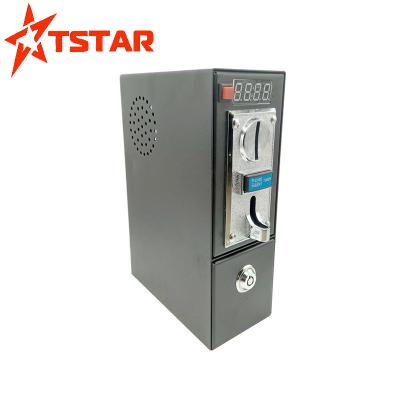 China Accept 6 Type Coin Value Hot Sale Timer Control Box Electric Coin Operated Washing Machine for sale