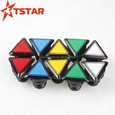 China Machine Mini Triangle Plastic Push Button Micro Switch For Amusement Machine for sale