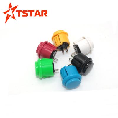 China Electrical Machine Sanwa Round Push Button Switch Game Machine Parts for sale