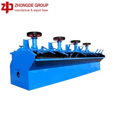 China energy & Mining Silver, Gold, Zinc Mineral Lead Ore Reduction Flotation Machine By Zhongde for sale