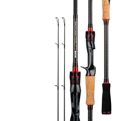 China Carbon MML MH Power Spinning Rig Fishing Rod Carbon Fiber 1.8m/2.1m/2.4m For Trout Fishing for sale