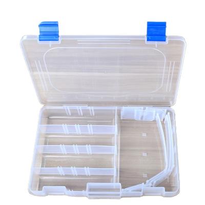 China Wholesale High Quality Clear ABS Fishing Tackle Box Plastic Box For Fishing Lures Hooks for sale