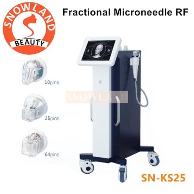 China Stationary Microneedle RF Skin Care Machine / RF Fractional Micro Needle / RF Needle for sale