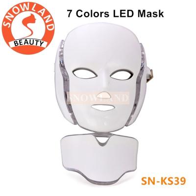 China LED MASK Different 7 colors led face mask beauty popular for sale