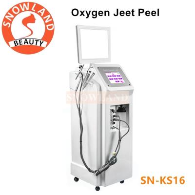 China Oxygen Jet Peel Handpiece Machine for Beauty Salon Use for sale