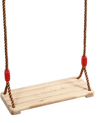 China EUROPEAN 2021 Kids Wooden Swing Seat With Adjustable Rope Wooden Swings Set For Indoor And Outdoor Backyard for sale