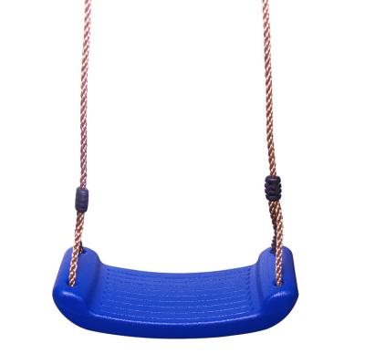 China Hot Sale Traditional Cheap Price Plastic Swing Seat Adjustable Rope Toy Swing Set Safety Baby Outdoor Hanging Plastic Swing for sale