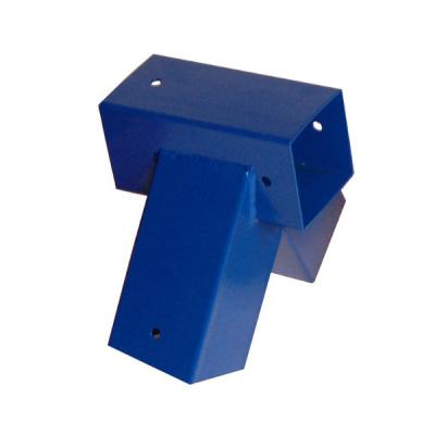 China Custom Stamping And Welding Swing Frame A Beam End Frame Wood Bracket Square Angled Corner Frames Middle Bracket for sale