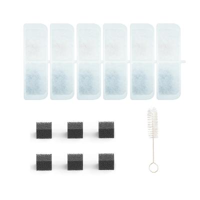 China Factory Sustainable Wholesale Easy To Clean 6PCS Per Pack Petrust Replacement Filter For 001/004 Water Fountain for sale