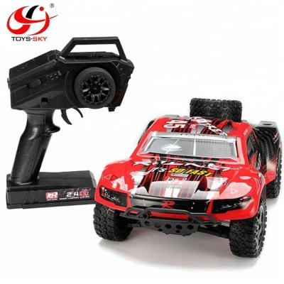 China 30-40 km/h RH1/RH2 1/16 2.4G 4WD Brush RC Short Course RC Truck RC Automobiles SUV 4x4 Car for sale