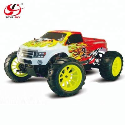 China RC hobby HSP kids toys car 1/10 scale rc car nitro off road 4WD 4ch rc monster truck high speed buggy for sale