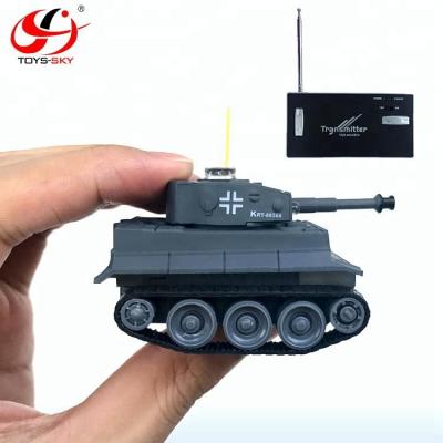 China RC Hobby Mini RC Wireless Remote Control Army Tank Battle Tank Kids Electric Toys 2 Pcs for sale