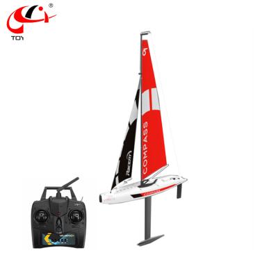 China RC Hobby Volantexrc 791-1 65CM 2.4G 4CH RC Toy Sailboat Waterproof RC Boat for sale