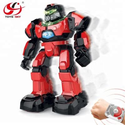 China RC Hobby Toys For 2018 Intelligent Kids Robot Humanoid Follow Me Fashion Watch Control Educational Toys For Children for sale