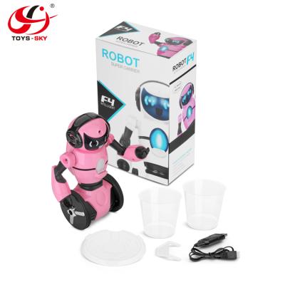 China Battery Operated Control RC Robot Smart Toy Wifi Balance Robot Horizontal Plane Toys F4 Robot Toy for sale