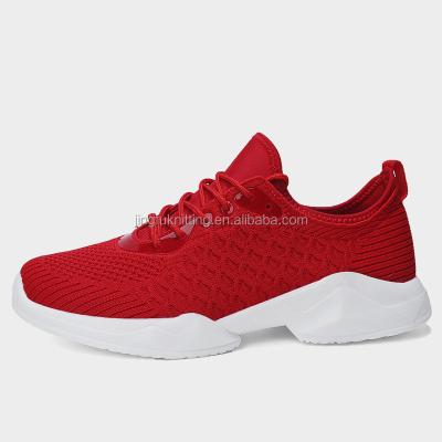 China Mesh Knitting Women Sport Casual Lightweight Anti-slippery Breathable Shoe for sale