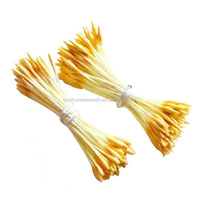 China Double Bead 1mm 2mm Heads Open Flower Stamen For Artificial for sale