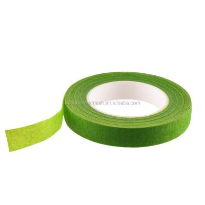 China Flower Stem Wrapped Green Floral Foam Stem Tape For Flower Stem Wrapped for sale