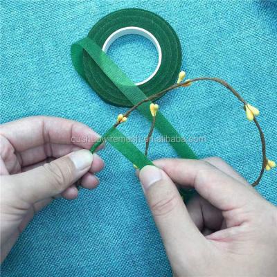 China Adhesive Tape Floral Stem Wrap Paper Tape For Artificial Crafts for sale