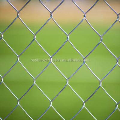 China Hot Dipped Galvanized Plain Weave Chain Link Fence Price for sale