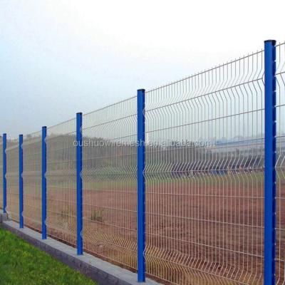 China Wholesale cheap easily assembled galvanized for geen welded iron wire mesh fence for sale