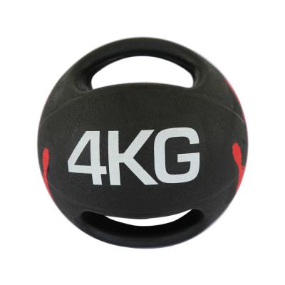 China Slam Ball Workouts Medicine Ball With Dual Handle Exercise Weight Ball With Textured Grips Exercise Ball Strength Training Core Workout for sale