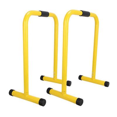 China Portable Dip Bar Stand Dip Bar Station Pull Up Double Rod Calisthenics Hand Stand Portable with Height 4 Tier Lift Stand Stretch Rack for sale