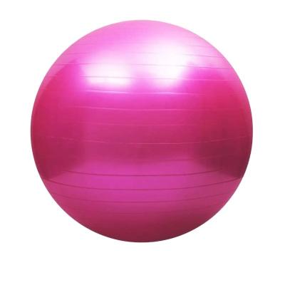 China Anti Burst Yoga Ball Exercise Ball For Workout Pilates Stability Anti Burst And Slip Resistant For Physiotherapy Childbirth Stretching Yoga Ball for sale