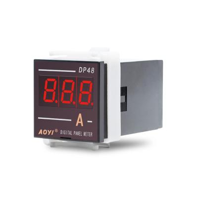 China AOYI Plastic Micro Digital AC Analog Ammeter HN-DP48 for sale