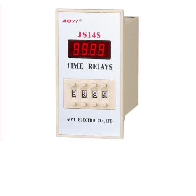 China Aoyi Epoxy Set Dual Time Relay Mini Time Delay Relay JS14S for sale