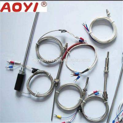 China WRNT-01 compression spring thermocouple k e injection molding machine thermocouple temperature sensor for sale