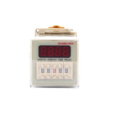 China Aoyi DH48S-1Z Time Delay Relay 220V Digital 24V12V380V 8 Pin Sealed Time Delay for sale