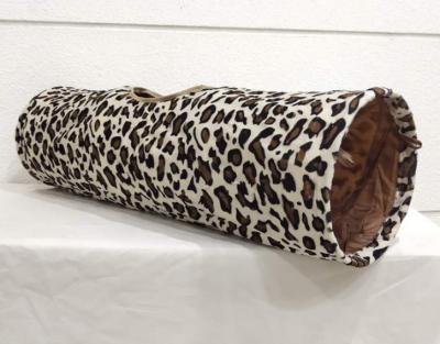 China Cat Tunnel Leopard Print Crinkly Cat Fun Long Tunnel Kitten Viable Toys for sale