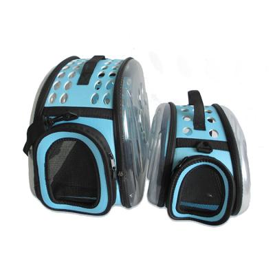 China Viable Dog Cat Soft-Sided Collapsible Portable EVA Carrier Travel Pet Walking Bag for sale