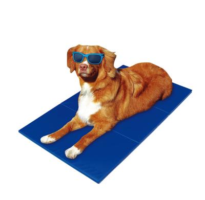 China Summer Viable High Quality Ice Dog Cat Dog Gel Sponge Pet Cooling Pad for sale