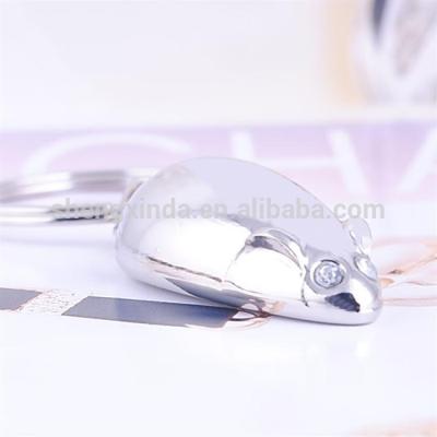 China High Quality Promotion Gift Design 3D Mouse Key Chain Metal Keychains Customized Key Chain Accessories Souvenir Hot Sale Factory Direct for sale