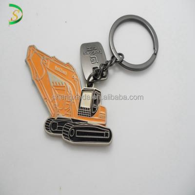 China Bottle Opener Key Chain Digger Keychain Excavating Machine Keychain Custom Souvenir for sale