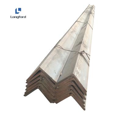 China Galvanized iron L steel angle iron ASTM a36 a53 Q235 Q345 carbon foundation angle steel angle equal shape mild steel for sale