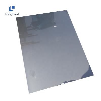 China construction astm a240 201 grade 304 316L split edge mirror finish stainless steel plate for sale