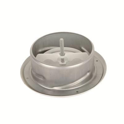 China HVAC Systems Easy Installtion Disc Valve Exhaust Hole Air Valve Aluminum Ventilation Disc Valve for sale