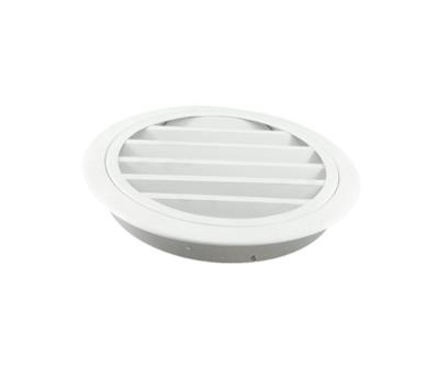 China Air Ventilation Air Conditioning Vent Aluminum Ceiling Diffuser Round Weather Canopy for sale