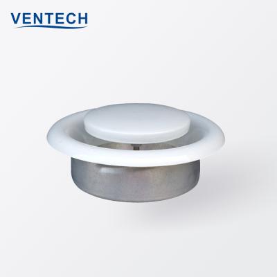 China Wash Room Ventilation Air Duct Metal Exhaust Disc Valve for sale