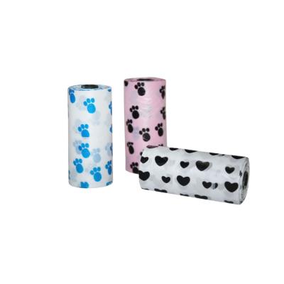 China Designe Custom Biodegradable Dog Poop Bags Eco-firendly Disposable Dog Poop Bag for sale