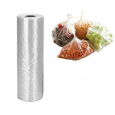 China Shopping Transparent Bag On Roll Supermarket Plastic Bag For Fruit for sale