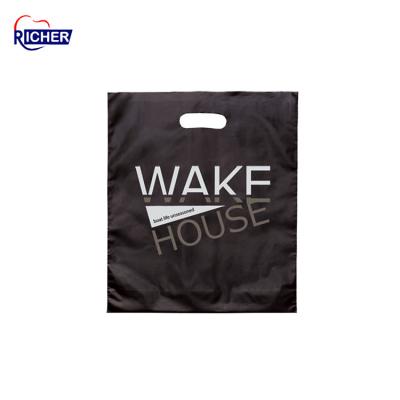 China BIODEGRADABLE friendly plastic bag for fabric packaging customized shopping bag with logo for sale