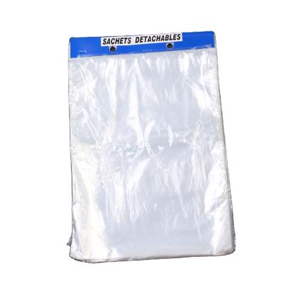 China Disposable HDPE Blocked / Counter Bag For Supermarket Fruits And Vegetables Package for sale