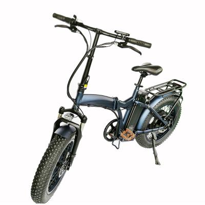 China 20' JYL 6061 AL-ALLOY Frame 500w Fat Tire Vehicle Mountain Dirt Bike Foldable Motor E-bike Electric Bike For Sale for sale