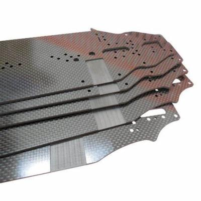 China Water Resistant High Precision Custom Size Carbon Fiber Plate for sale