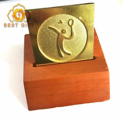 China Professional Custom Zinc Alloy Metal Metal Award Base Medal Real Estate / Construction Souvenir Gift for sale